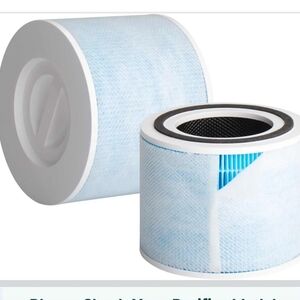 Core 300 Air Purifier Replacement HEPA Filter （Smoke Remover LEVOIT Core 3000